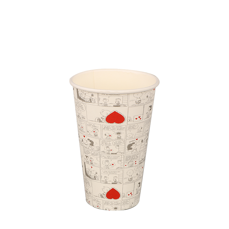 Wodoodporne kubki papierowe o pojemności 8 uncji, z pojedynczą ścianką