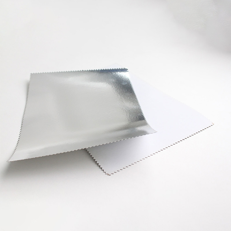 Metalizowany srebrny papier aluminiowy